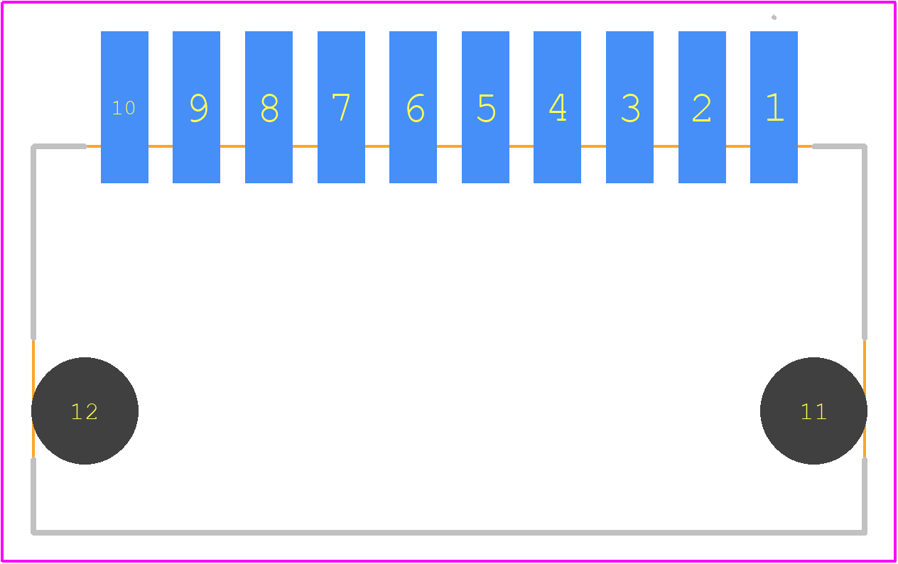 15-91-6109 - Molex PCB footprint - Other - Other - 15-91-6109-3