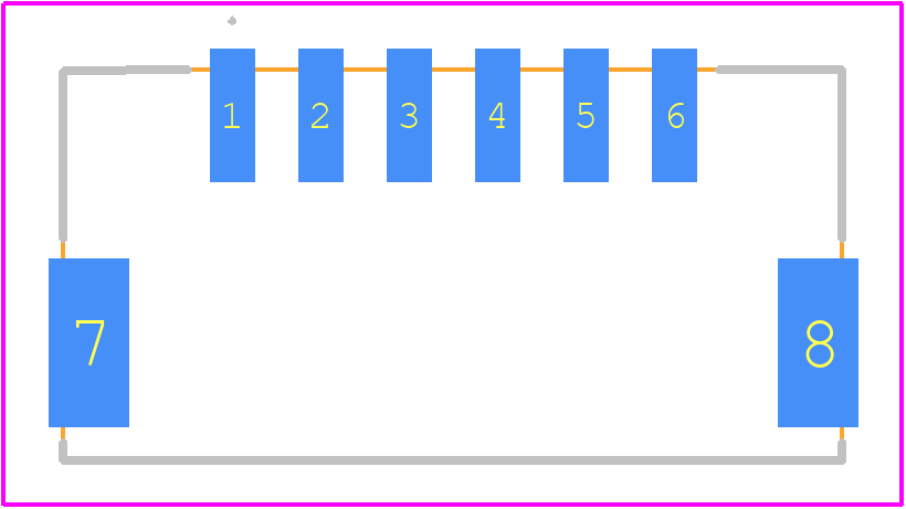 4-2336678-6 - TE Connectivity PCB footprint - Other - Other - 4-2336678-6-2