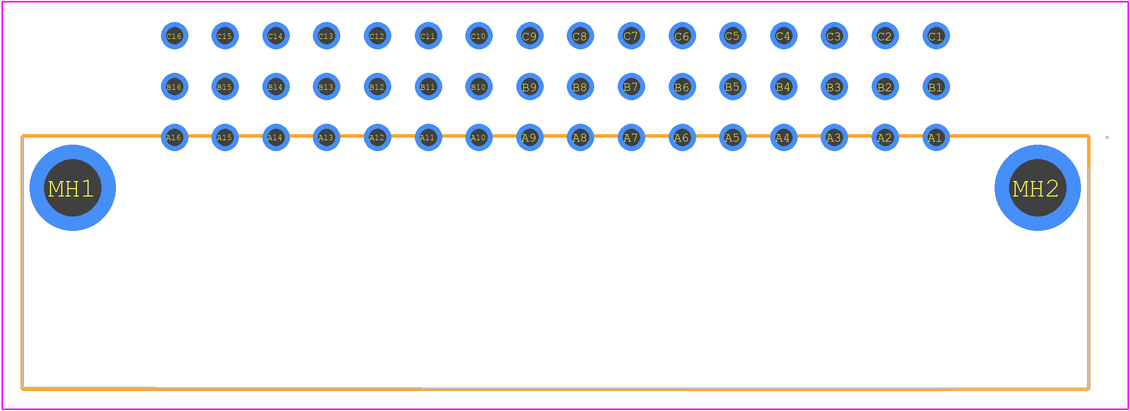 PCN10A-48P-2.54DS(72) - Hirose PCB footprint - Other - Other - PCN10A-48P-2.54DS(72)-2