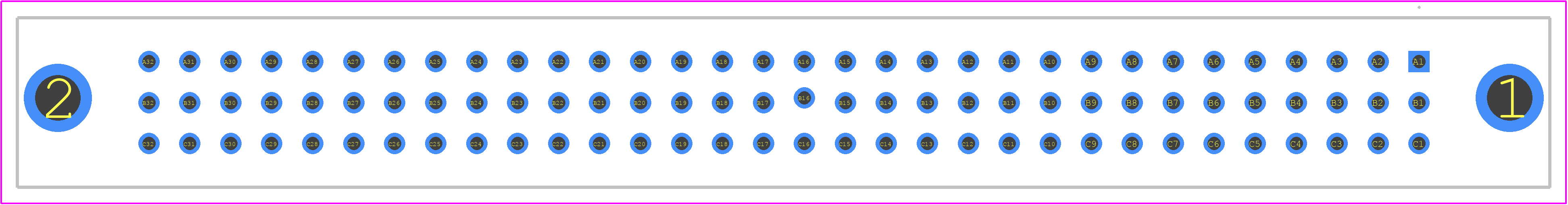 PCN10A-96S-2.54DS(72) - Hirose PCB footprint - Other - Other - PCN10A-96S-2.54DS(72)-2