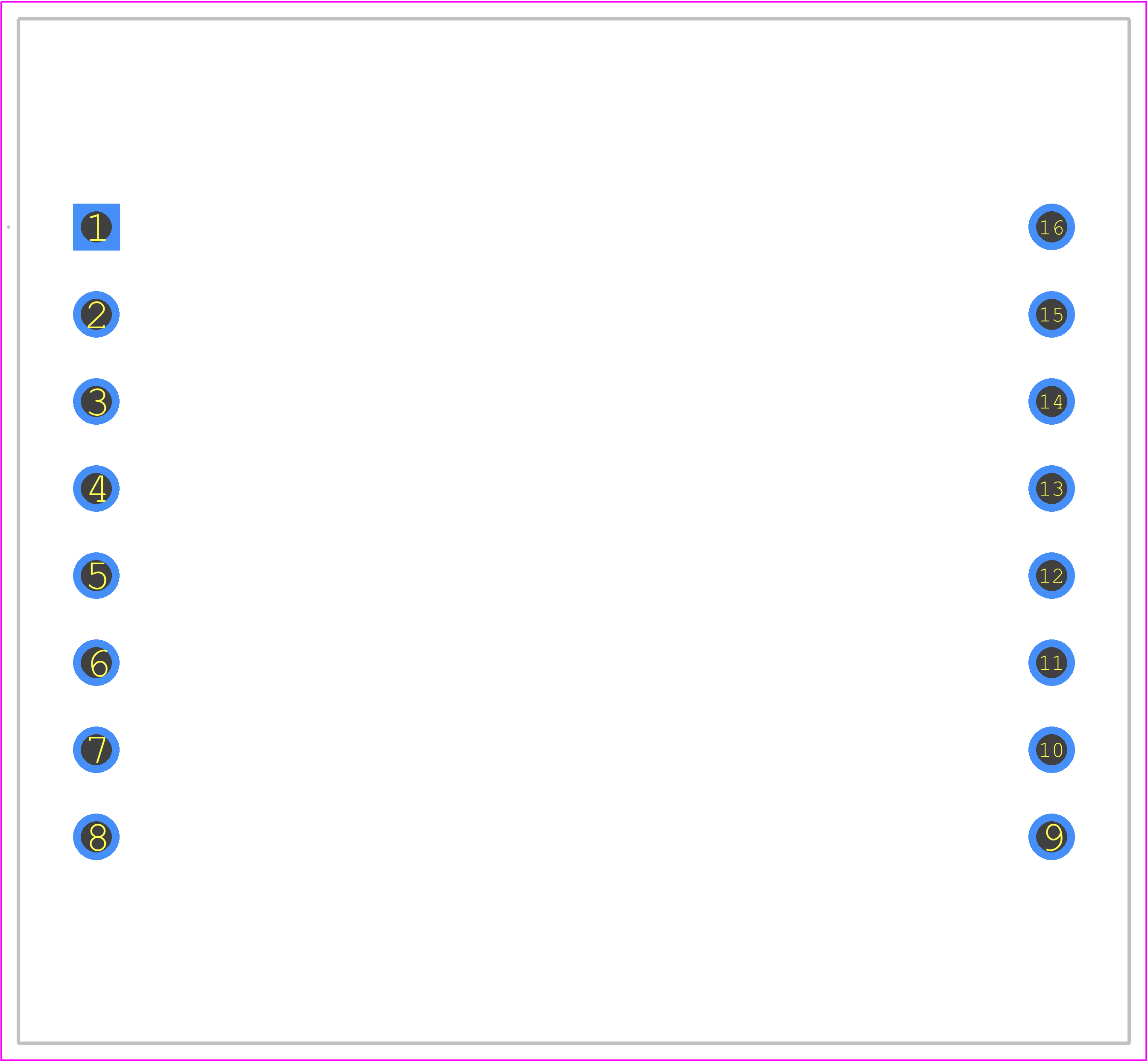 DP50IP-B - DANISENSE PCB footprint - Other - Other - DP50IP-B-1