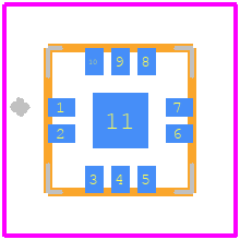 LPS33WTR - STMicroelectronics PCB footprint - Other - Other - CCLGA-10L _XDM