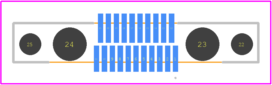 NK-2K2-021-125-JC00 - Molex PCB footprint - Other - Other - NK-2K2-021-125-JC00-2