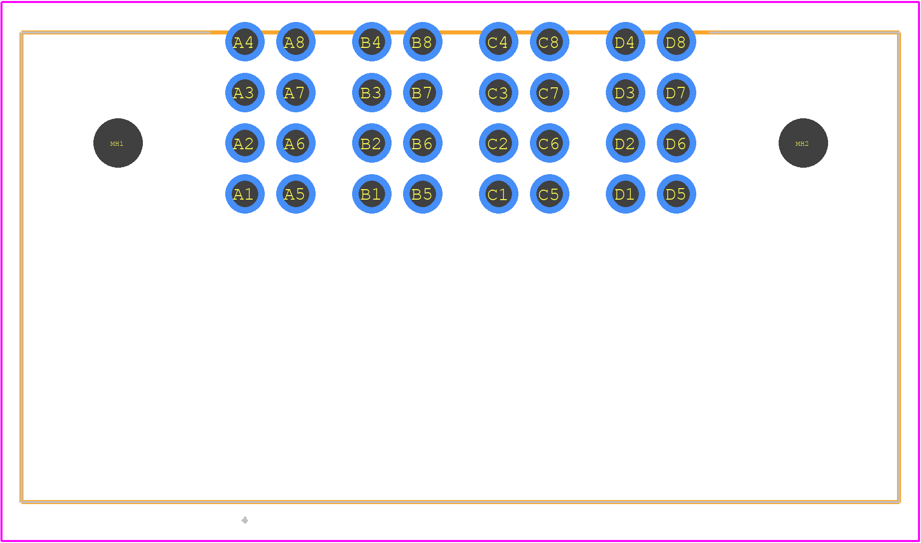 PET-04-02-L-RA-LC - SAMTEC PCB footprint - Other - Other - PET-04-02-L-RA-LC-1