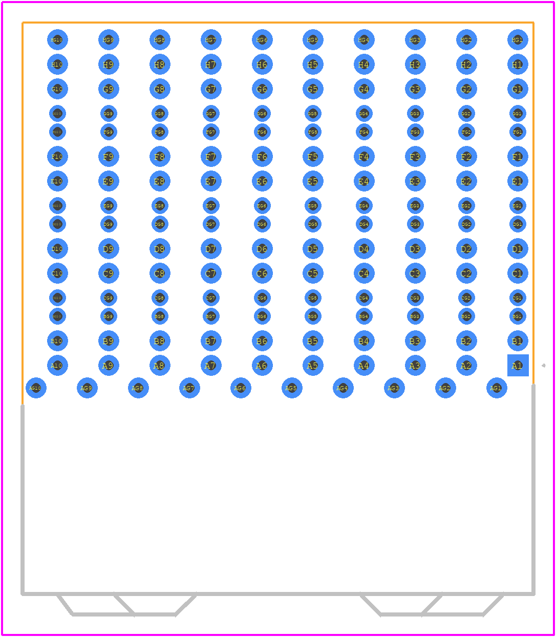 2065657-1 - TE Connectivity PCB footprint - Other - Other - 2065657-1-2