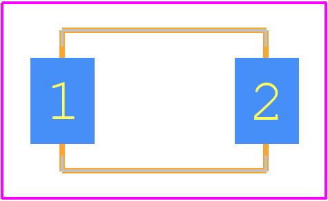 SMD050-2 - LITTELFUSE PCB footprint - Other - Other - SMD050-2-10