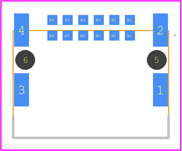 154763-E - TE Connectivity PCB footprint - Other - Other - 154763-E-2
