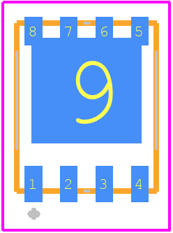 FDMS3672 - onsemi PCB footprint - Other - Other - FDMS3672-3