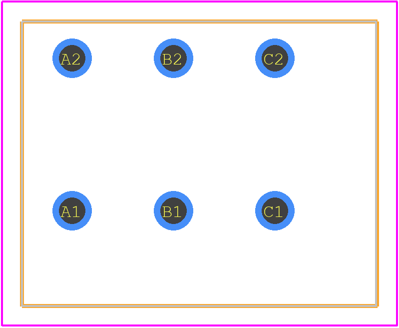 HA0301500000G - Amphenol PCB footprint - Other - Other - HA0301500000G-2
