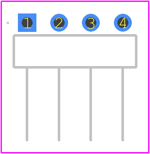 5-103329-4 - TE Connectivity PCB footprint - Other - Other - 5-103329-4-1