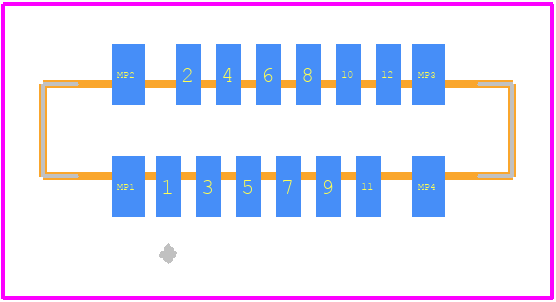 0525591233 - Molex PCB footprint - Other - Other - 0525591233-3