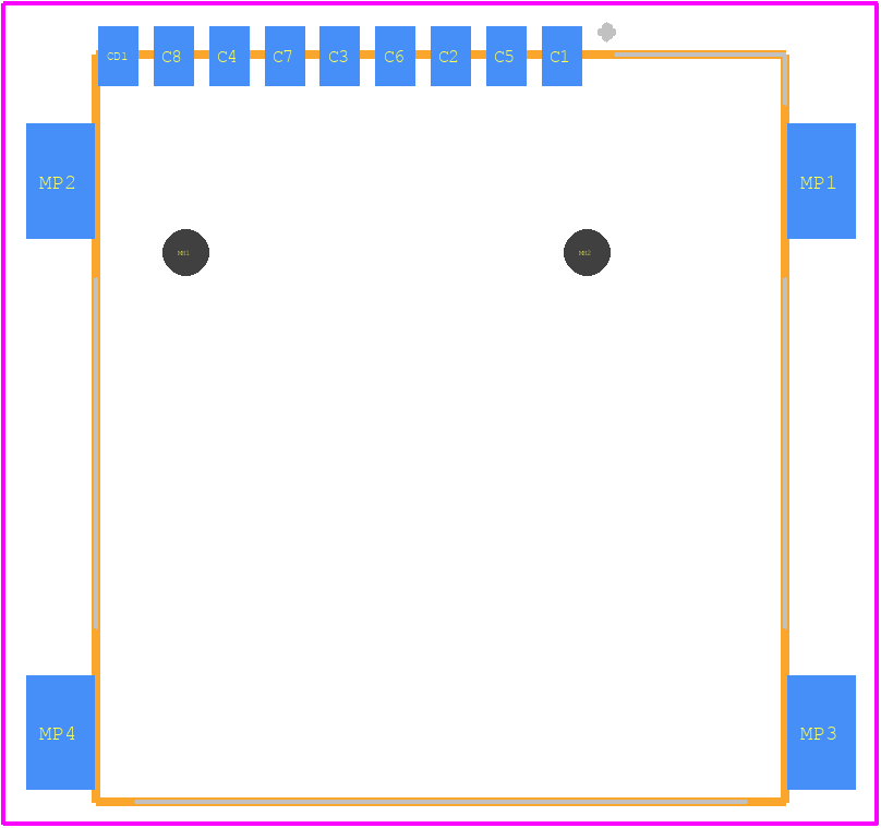 SIM7100-6-1-15-00-A - GCT (GLOBAL CONNECTOR TECHNOLOGY) PCB footprint - Other - Other - SIM7100-6-1-15-00-A-1