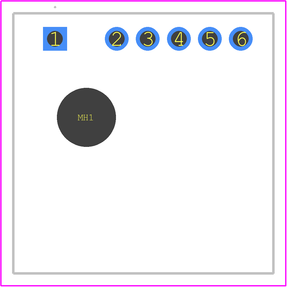 3021-D-E-1000 - LEDdynamics PCB footprint - Other - Other - 3021-D-E-1000-3