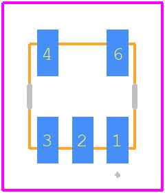CX2041 - Yageo Group PCB footprint - Other - Other - CX2041-1