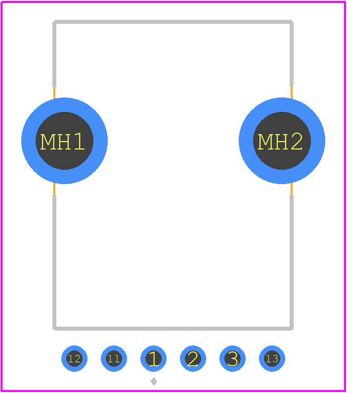 RK12L12H0005 - ALPS Electric PCB footprint - Other - Other - RK12L12H0005-2