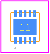 LT3485EDD-0#TRPBF - Analog Devices PCB footprint - Other - Other - LT3485EDD-0#TRPBF-7