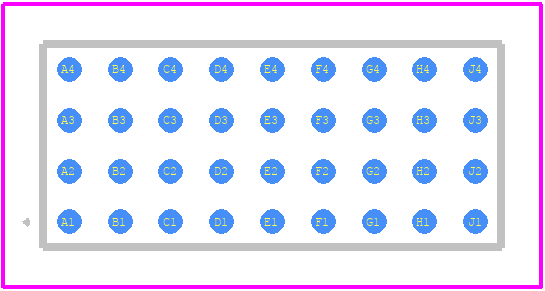 RT1405B6 - CTS PCB footprint - Other - Other - RT1405B6-5