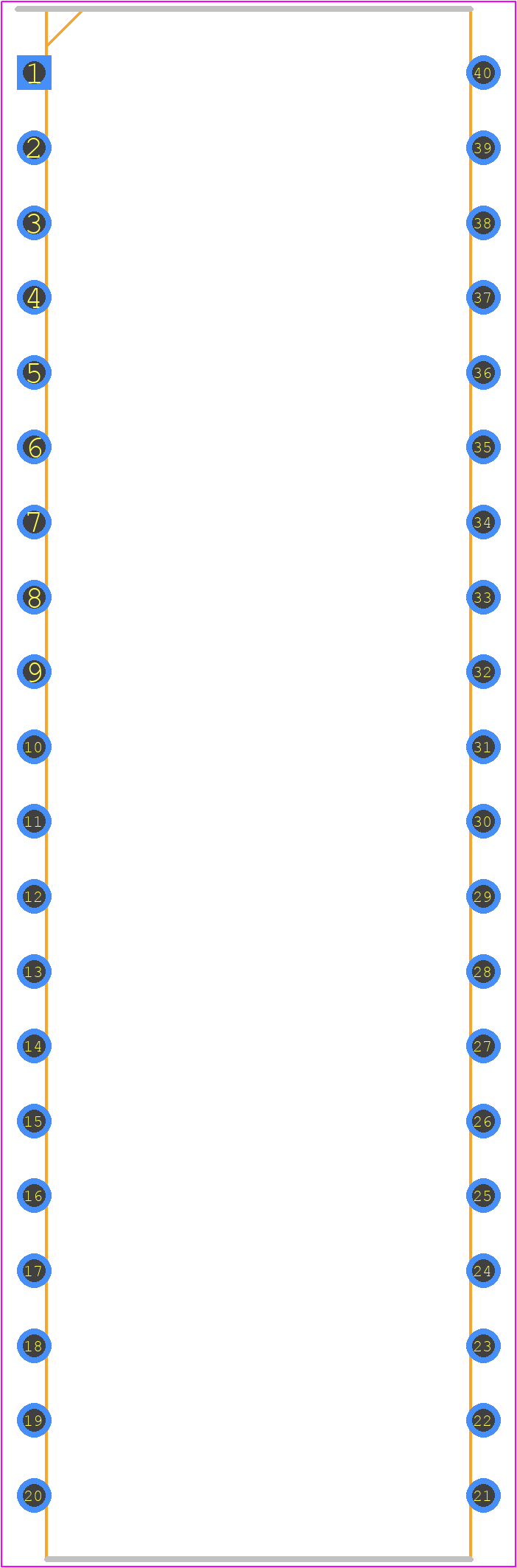 AT89C51-12PC - Microchip PCB footprint - Dual-In-Line Packages - Dual-In-Line Packages - 40P6_2024