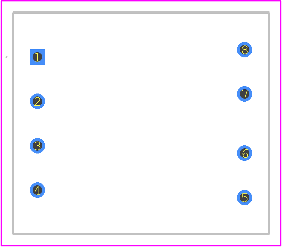 063929 - Bourns PCB footprint - Other - Other - 063929-1