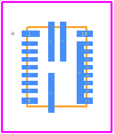 MPQ8634AGLE-P - Monolithic Power Systems (MPS) PCB footprint - Other - Other - QFN-21  (3mmx4mm) 