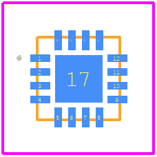 LT3154AV#TRPBF - Analog Devices PCB footprint - Other - Other - LGA/CASON/CH ARRY SO NO LD(H=0.83mm)