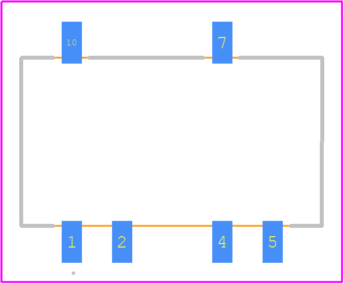 1T10A1_1212S3RP - Gaptec PCB footprint - Other - Other - 1T10A1_1212S3RP