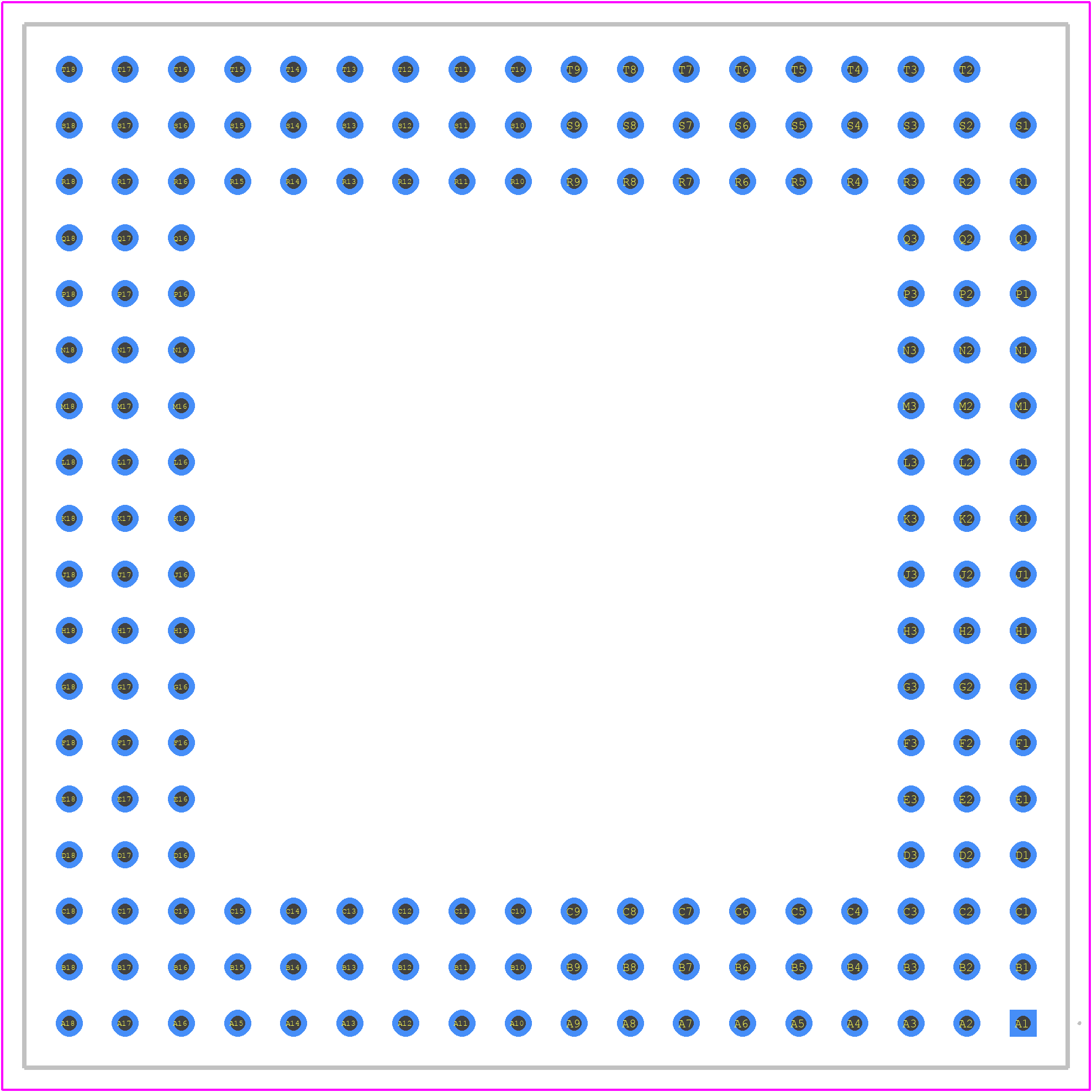 MC68040RC25V - Rochester Electronics PCB footprint - Other - Other - SOT1670-1