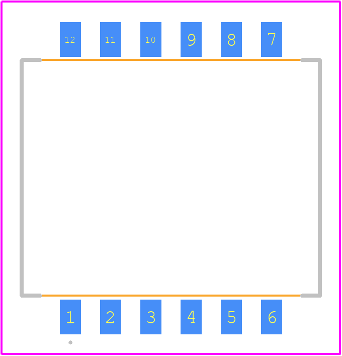 B78476A8067A003 - TDK PCB footprint - Other - Other - 14.81x11.7x5.4mm