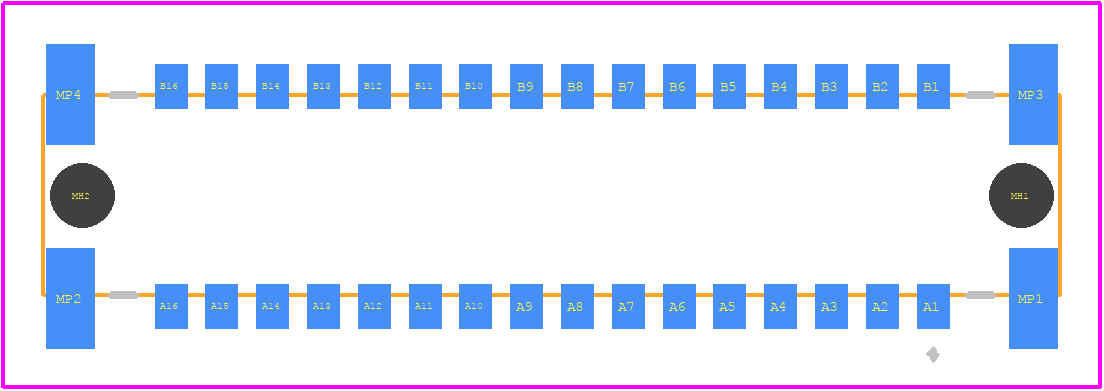 254589-E - TE Connectivity PCB footprint - Other - Other - 254589-E-1