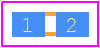 RMCS0402FT10K0-HP - Stackpole Electronics, Inc. PCB footprint - Resistor Chip - Resistor Chip - RMCS0402