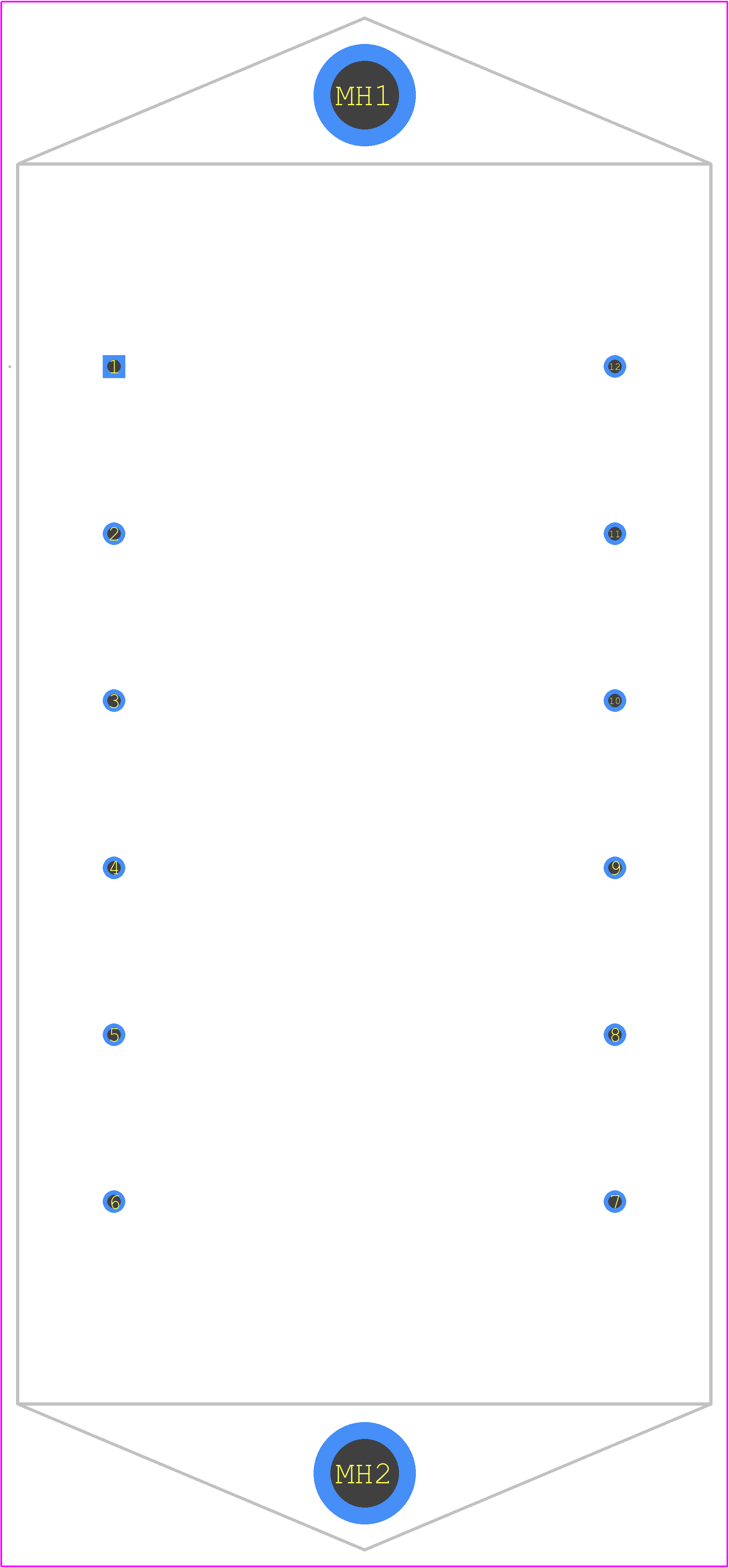 PA99CWA - Apex Microtechnology PCB footprint - Other - Other - PA99CWA