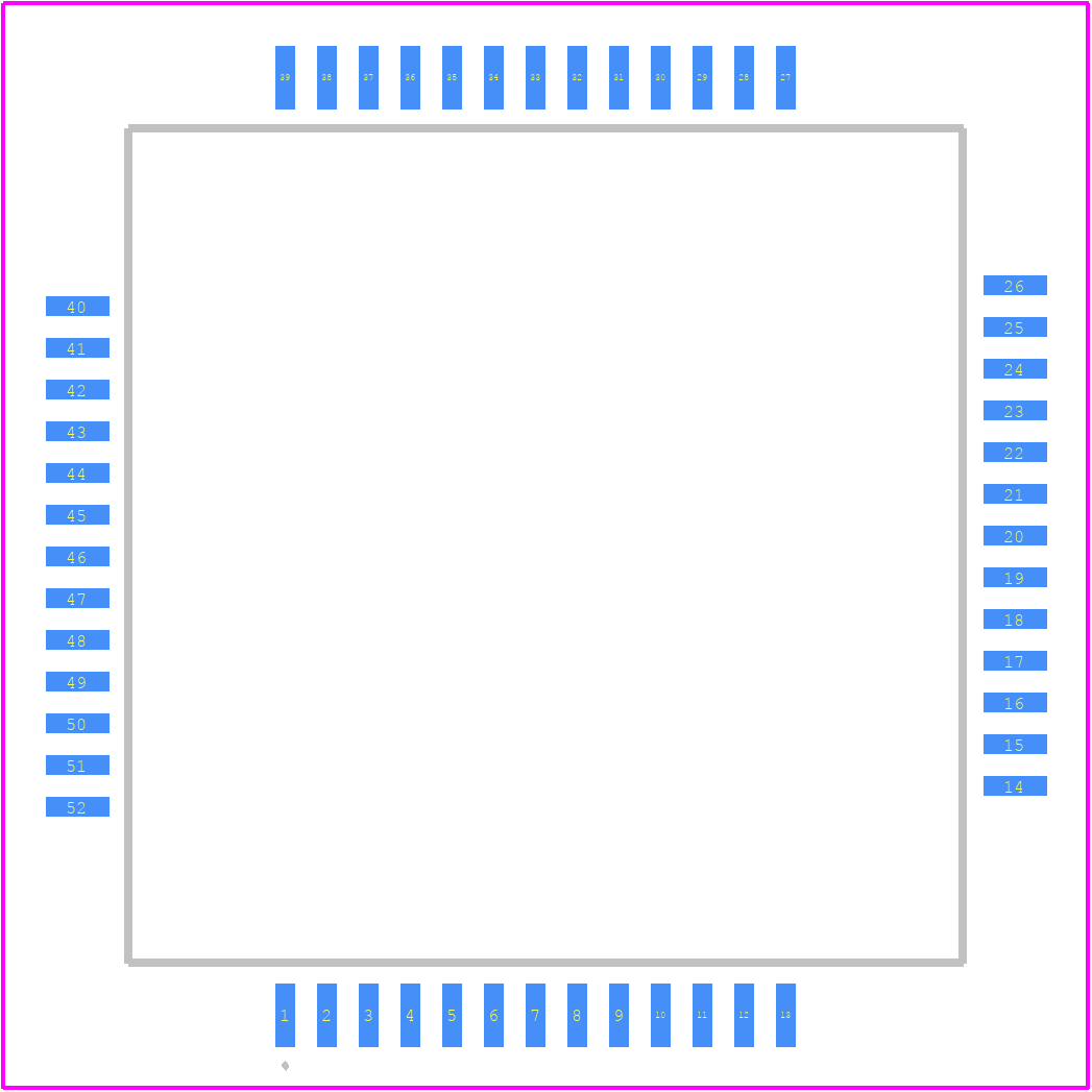 SA111A - Apex Microtechnology PCB footprint - Other - Other - SA111A