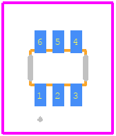 MMDT3946-TPQ2 - MCC PCB footprint - Other - Other - MMDT3946-TPQ2-2