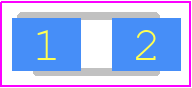 LP821-008(T) - KODENSHI PCB footprint - LED Moulded - LED Moulded - LP821-008(T)