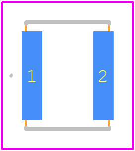 GDT25-23-S1-BK - Bourns PCB footprint - Other - Other - GDT25-23-S1-BK