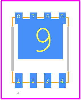 PJQ5441 - PANJIT PCB footprint - Other - Other - DFN5060-8L