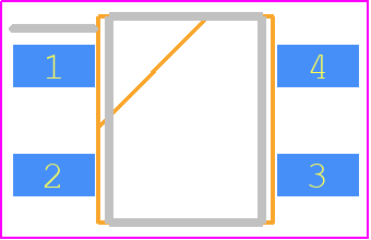 B4S - PANJIT PCB footprint - Small Outline Packages - Small Outline Packages - MDI