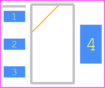 BCP53-16-AU - PANJIT PCB footprint - SOT223 (3-Pin) - SOT223 (3-Pin) - SOT-223