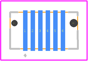 114711-E - TE Connectivity PCB footprint - Other - Other - 114711-E-2