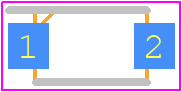 P4FL43A-AU - PANJIT PCB footprint - Small Outline Diode Flat Lead - Small Outline Diode Flat Lead - SOD-123FL