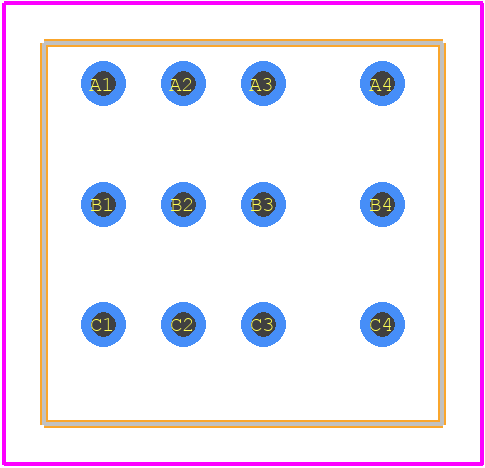 5223955-2 - TE Connectivity PCB footprint - Other - Other - 5223955-2-2