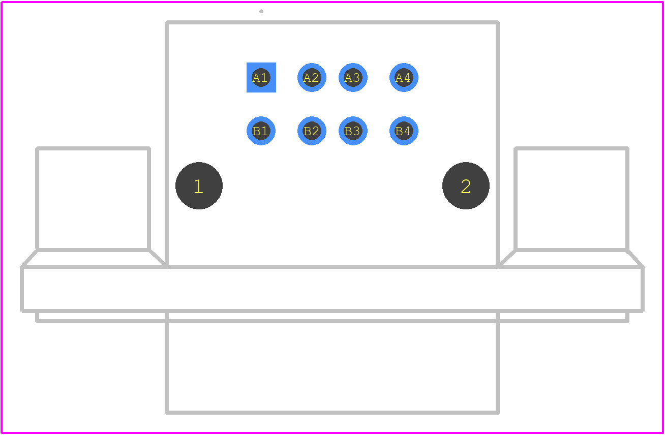 MUSB-C111-30 - Amphenol PCB footprint - Other - Other - MUSB-C111-30-2