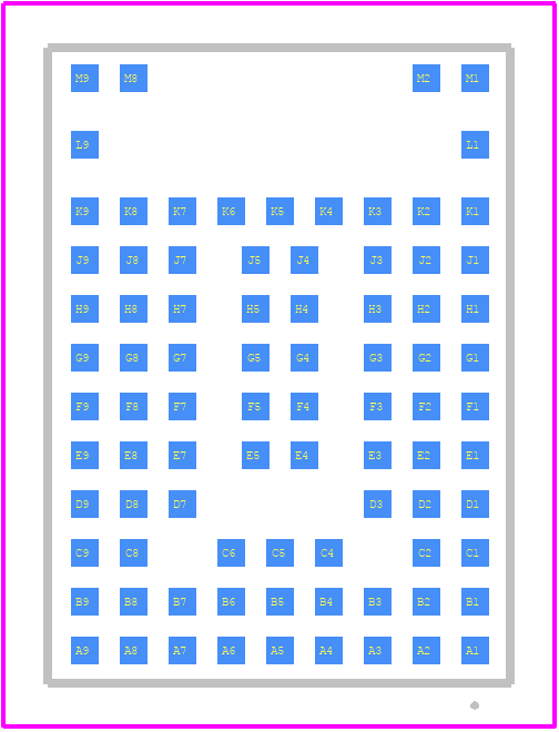MAYA-W260-00B - u-blox PCB footprint - Other - Other - 86 pins (LGA)_2026-2.2