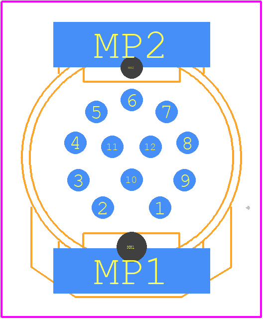 1411946 - Phoenix Contact PCB footprint - Other - Other - 1411946-2
