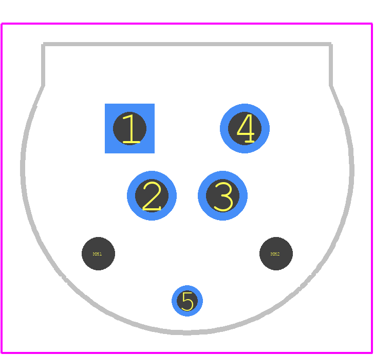 1425639 - Phoenix Contact PCB footprint - Other - Other - 1425639_1