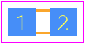 M55342K12B221DRS2 - Vishay PCB footprint - Resistor Chip - Resistor Chip - M55342K12B221DRS2