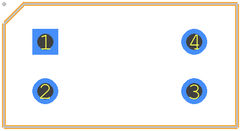 TCST1103 - Vishay PCB footprint - Other - Other - TCST1103