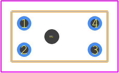 TCST1230 - Vishay PCB footprint - Other - Other - TCST1230-3