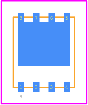 ISC073N12LM6ATMA1 - Infineon PCB footprint - Other - Other - SuperSO8_ 5x6