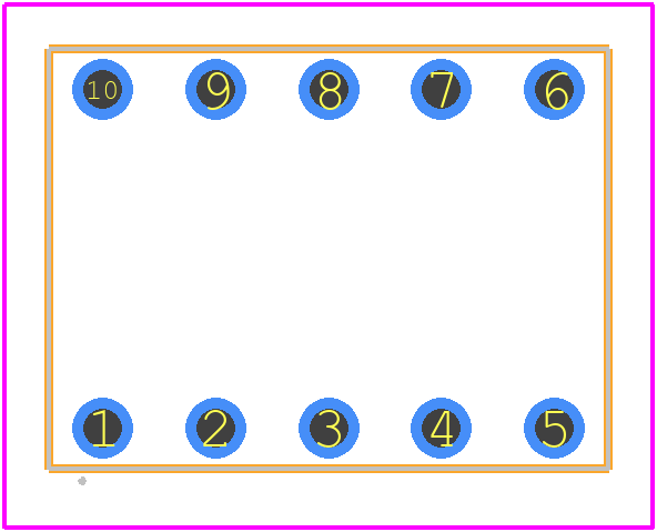 TDSG3160 - Vishay PCB footprint - Other - Other - TDSG3160-2